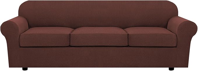 H.VERSAILTEX 4 Piece Stretch Sofa Covers by HVERSAILTEX