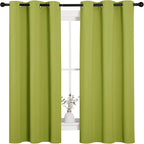 NICETOWN Thermal Insulated Solid Grommet Top Blackout Holiday Decorative by NICETOWN