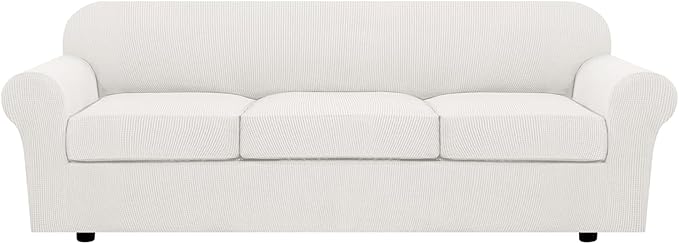 H.VERSAILTEX 4 Piece Stretch Sofa Covers by HVERSAILTEX