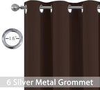 Yakamok Premium Room Darkening Thermal Insulated Curtains - Image 2