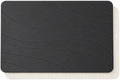 Stone Bath Mat, Quick Drying Bath Mat for Bathroom, Diatomaceous Earth Mat, Quick Dry Shower Mat, Fast Absorbent, Elegant Design, Easy to Clean - Black 23.6×15.35