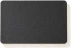 Stone Bath Mat, Quick Drying Bath Mat for Bathroom, Diatomaceous Earth Mat, Quick Dry Shower Mat, Fast Absorbent, Elegant Design, Easy to Clean - Black 23.6×15.35