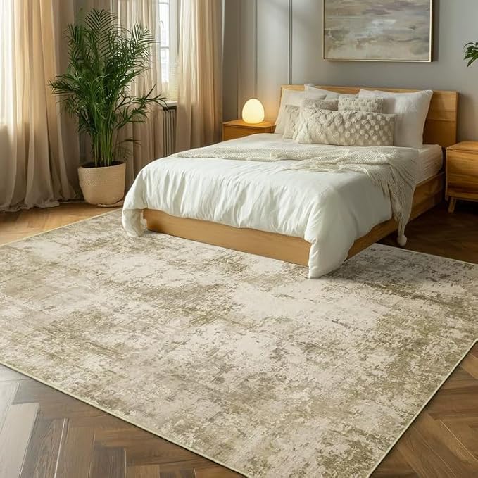 LEPEII 9x12 Area Rug, Modern Abstract Washable Large Rugs - Image 3