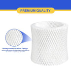 Humidifier Wicking Replacement Filter Compatible with Canopy Bedside and Nursery Humidifier, Wood Pulp & Paper Filter, 4 Pack