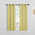 NICETOWN Window Curtain Panels, Thermal Insulated Solid Grommet Blackout by NICETOWN