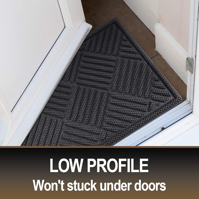 Mibao Front Door Mat, Dirt Trapper Welcome Mat - Image 4