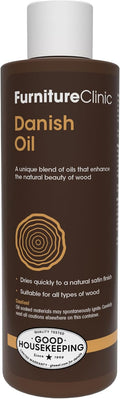 Furniture Clinic Danish Oil, Restore & Seal, Satin Finish
