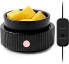 Wax Melt Warmer with 4 Timer & PTC Heating- Ceramic Fragrance 3-in-1 Oil Burner Electric Candle Wax Melter for Home Office Bedroom Fragrance, Home Décor Choice