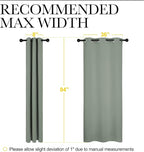 NICETOWN 84 inches Blackout Curtains - Image 7
