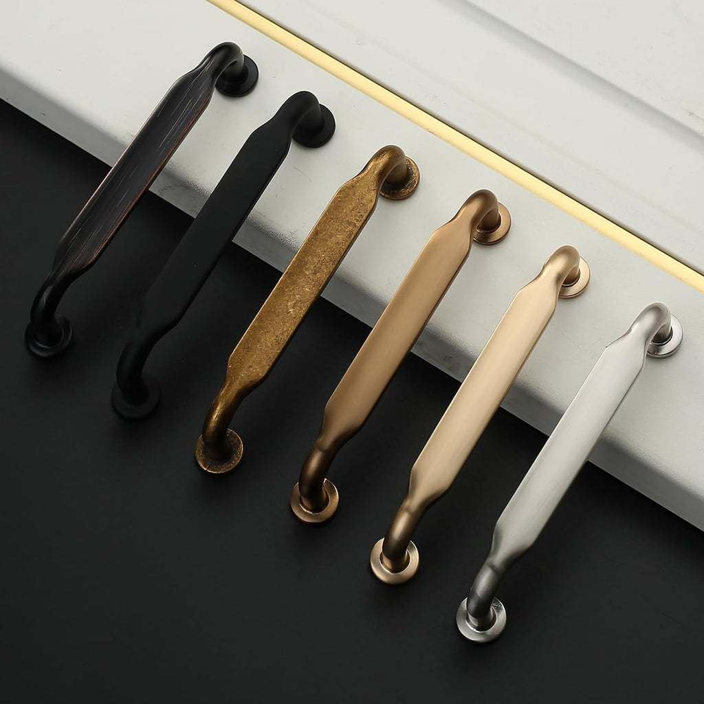 9BUILD 10 Pack Matte Black Cabinet Pulls 3.75 Inch Kitchen Cabinet Handles Cabinet Hardware Kitchen Handles for Cabinets Cupboard Handles Black Dresser Pulls Drawer Handle