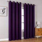 ChrisDowa Blackout Curtains 108 Inches Long 2 Panels Set - Image 6