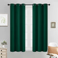 Yakamok Dark Green Blackout Curtains by Yakamok