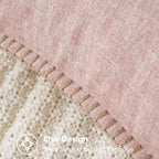 MIULEE Pack of 2 Couch Throw Pillow Covers 12x20 Inch Pink Valentine Farmhouse - Image 2