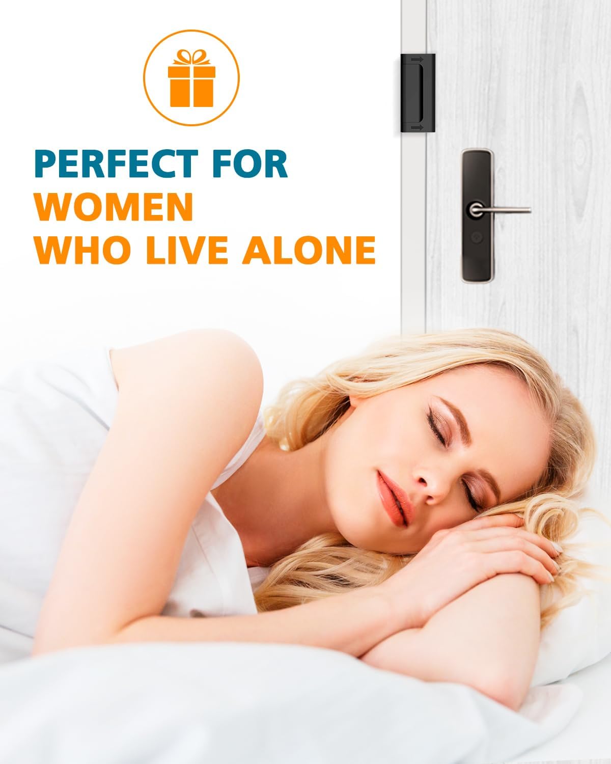 Door Lock for Front Door Kids Safety Home Security Door Reinforcement Locks