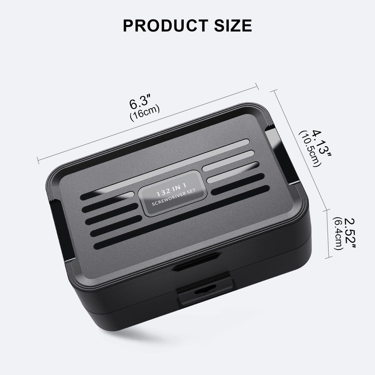 Mini Precision Screwdriver Set with Color-coded Identification, 132 in 1 Micro Magnetic Repair Tool Kits with Storage Box, 108 Bits,Small Manual Screw Driver Toolkits for iPhone/Mac/iPad/Table