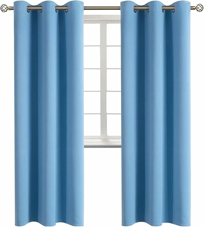 BGment Room Darkening Curtains 84 Inches Long by BGment