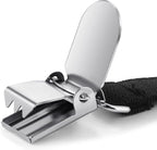 Boao 12 Pcs Bedsheet Strap Elastic Clip, Black, 8-12 Inch Length
