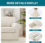 Turquoize 2 Piece Chair Covers Armchair Slipcovers - Image 4