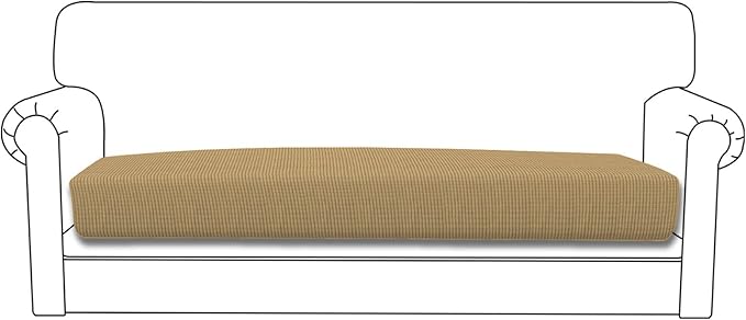 Easy-Going Stretch Cushion Cover Sofa Cushion Furniture Protector Sofa Seat by Easy-Going
