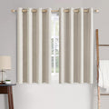 MIULEE Linen Curtains 100% Blackout by MIULEE