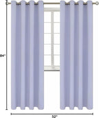 BGment Room Darkening Curtains 84 Inches Long - Image 9
