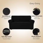 Easy-Going Stretch Sofa Slipcover 1-Piece Sofa Cover Furniture Protector Couch - Image 3