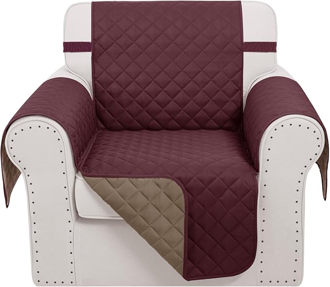 Recliner Chair Covers Reversible Sofa Cover Couch Cover by LuxshareHome