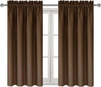 DWCN Blackout Curtains Thermal Insulated Energy Saving Bedroom and Kitchen - Image 8