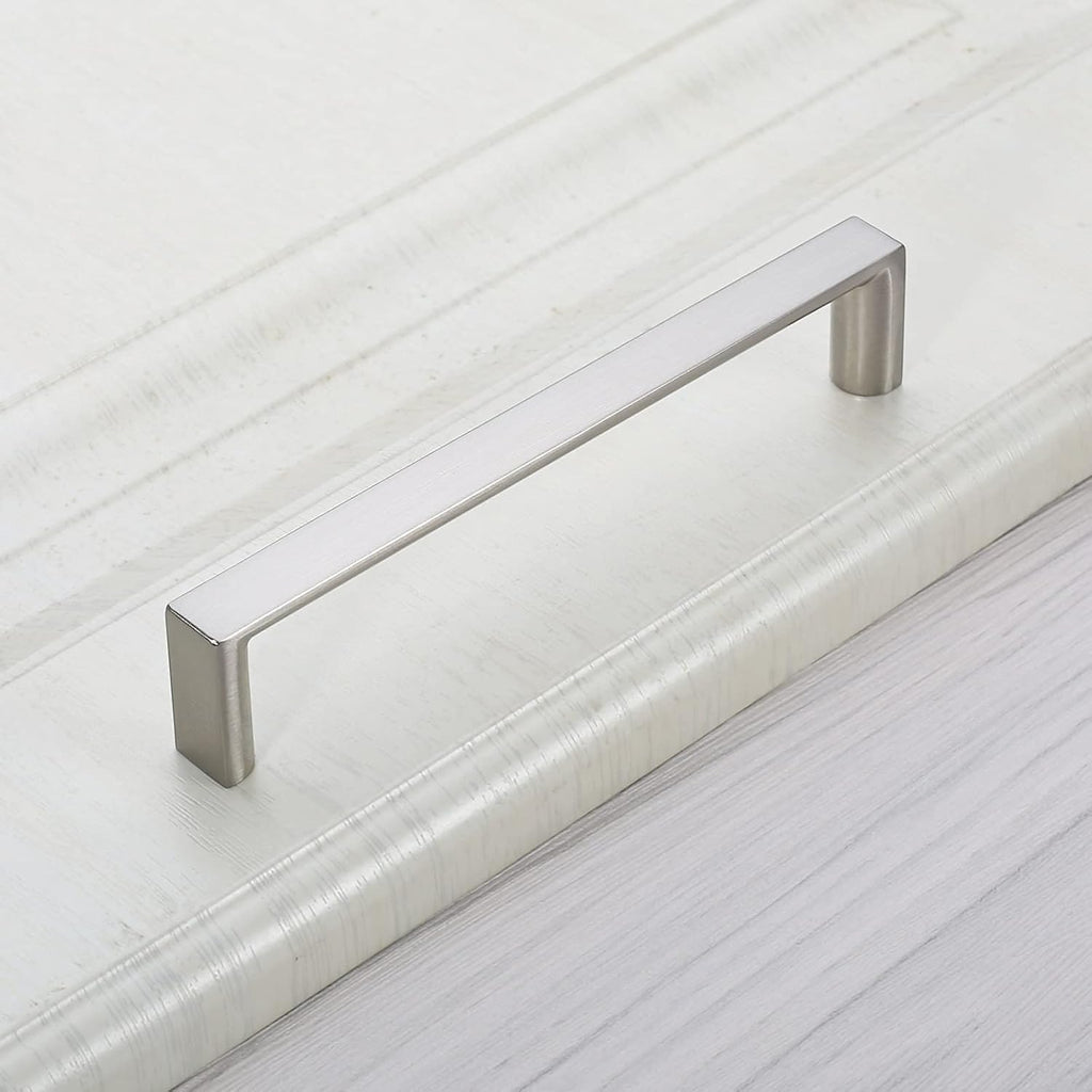 2 Pack 5 Inch Brushed Nickel Cabinet Pulls, Kitchen Hardware