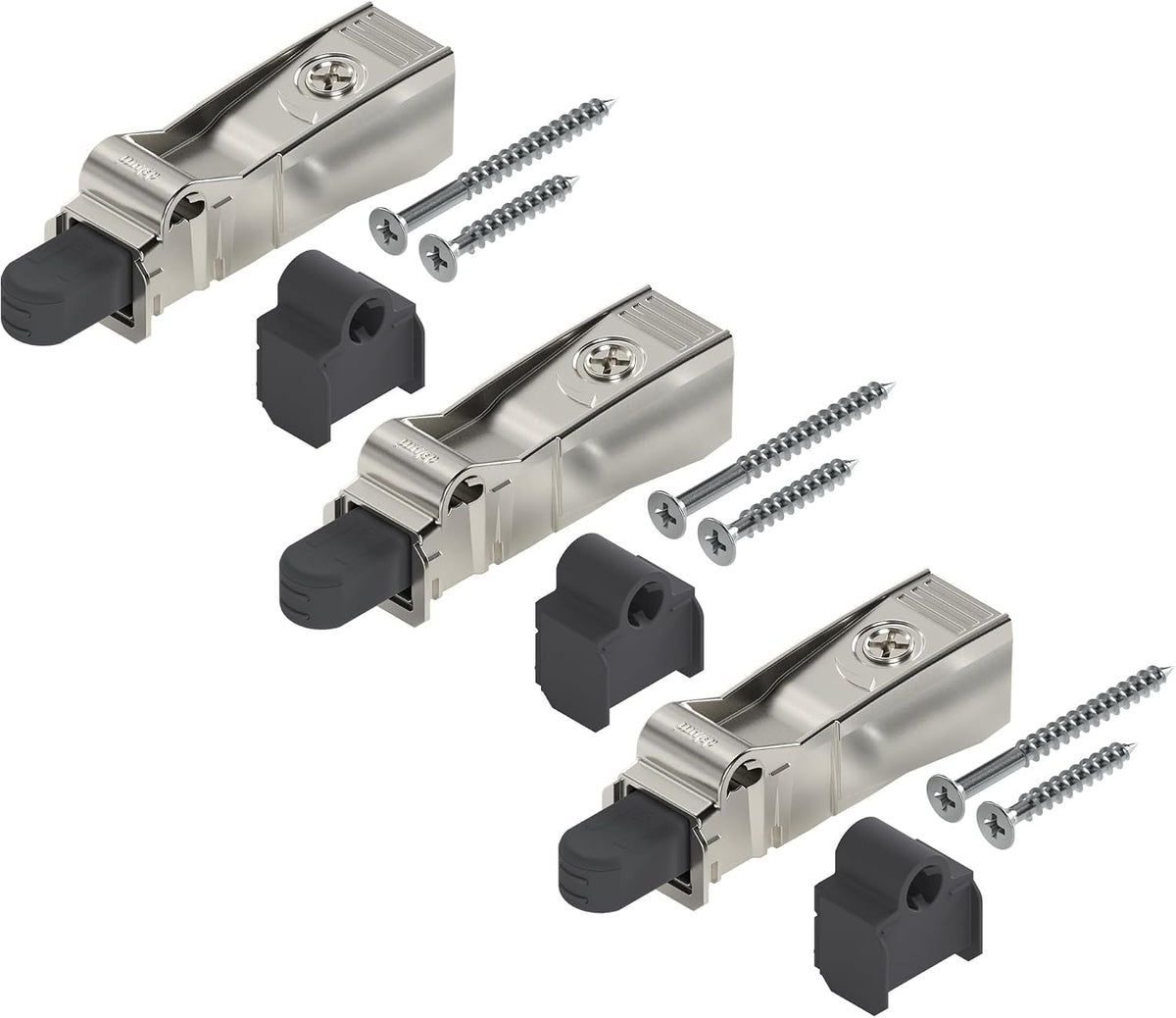 Blum BLUMOTION Soft-Close Door Adapter Kit for Compact Hinges, 10-Pack Set
