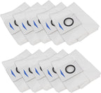 Vacuum Cleaner Floor Care Replacement Parts Kit Compatible With ECOVACS DEEBOT X1 Omni / X1TURBO / X1 Plus Robot Vacuum Cleaner, 5 Dust Bags, 4 Mop Cloth Pads, 2 Hepa Filters, 8 Side Brushes(19pcs)…