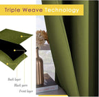 NICETOWN Blackout Curtain Panels - Image 3