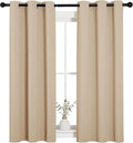 NICETOWN Room Darkening Draperies Window Curtain Panels, Thermal Insulated by NICETOWN