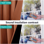 NICETOWN 100% Blackout Window Curtain Panels, Full Light Blocking Drapes - Image 4