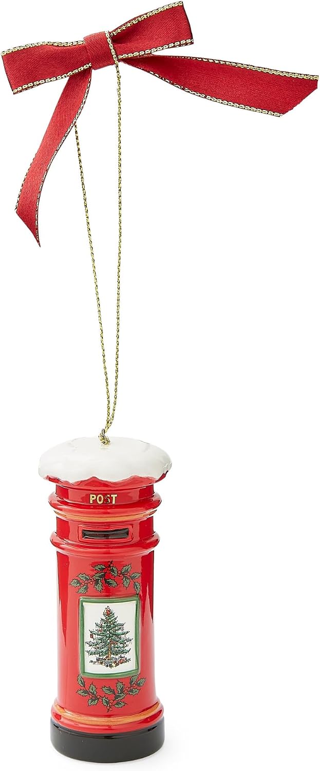Spode Christmas Tree Bringing Home the Tree Festive Ornament