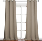 NICETOWN Patio Glass Door Blackout Curtains - Image 2