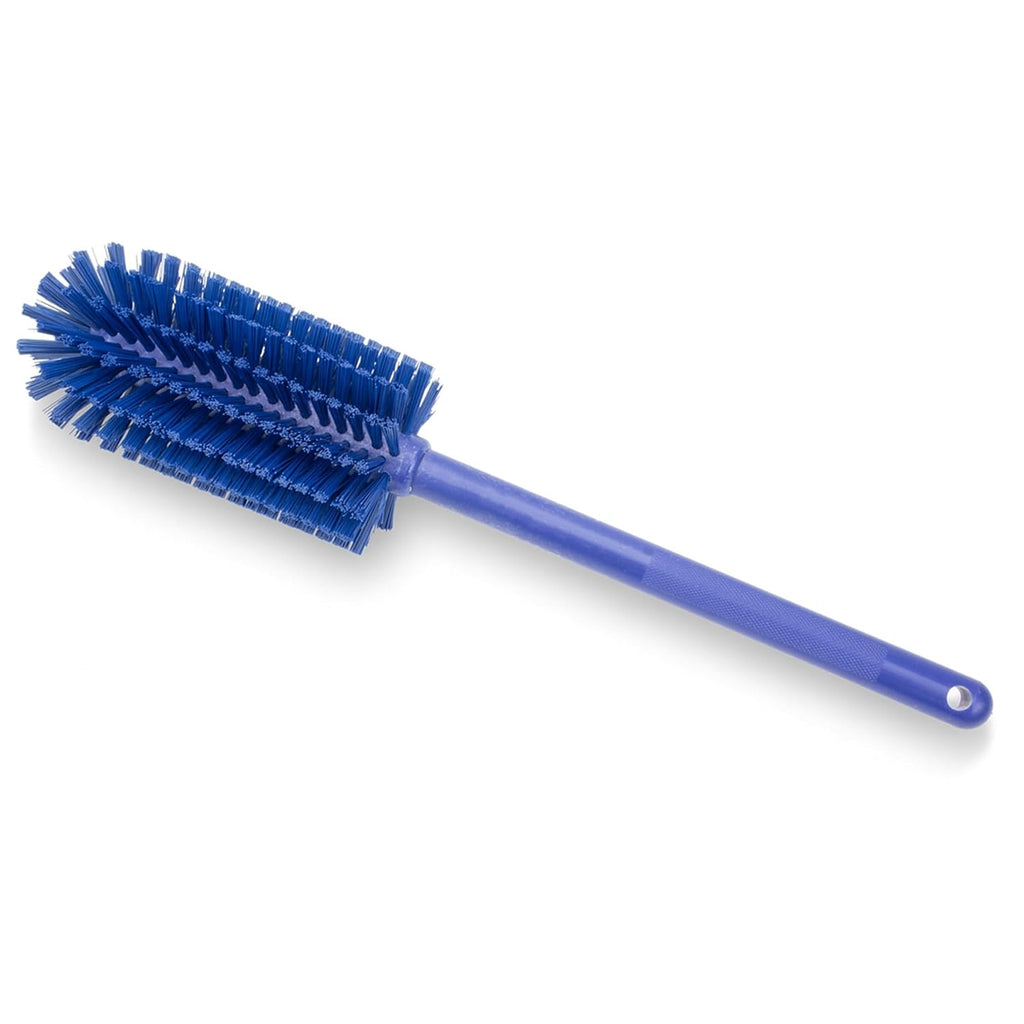 SPARTA Large Water Bottle Brush Ideal for Wide-Mouth Jars, Bottles and Tumblers, Dishwashing Tool with Handle for Home and Commercial Kitchens, Plastic, 16 Inches, Green