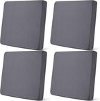 Newwiee Set of 4 Stretch Patio Cushion Covers Sofa Couch Seat Chair Slipcovers by Newwiee