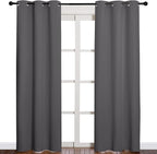 NICETOWN Noise Reducing Blackout Curtains 84" Long - Image 2