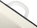 Crock-Pot Artisan 13" Enameled Cast Iron Lasagna Pan – Matte Linen White, Durable Oven Safe Bakeware