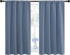 NICETOWN Blackout Curtains for Bedroom, Window Treatment Energy Saving Thermal - Image 2