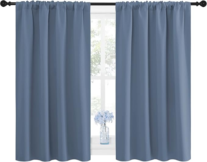 NICETOWN Blackout Curtains for Bedroom, Window Treatment Energy Saving Thermal - Image 2