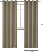 BGment Room Darkening Curtains 95 Inches Long - Image 9