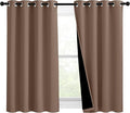 NICETOWN Bedroom Full Blackout Curtain Panels, Super Thick Insulated Window by NICETOWN