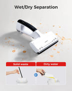 HIZERO H100R Window Squeegee, Electric Shower Squeegee for Glass Doors