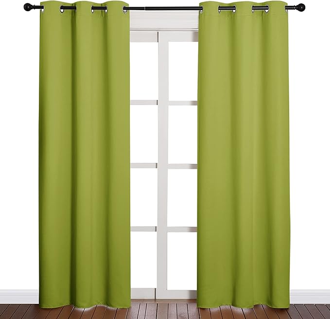 NICETOWN Window Treatment Thermal Insulated Solid Grommet Blackout by NICETOWN