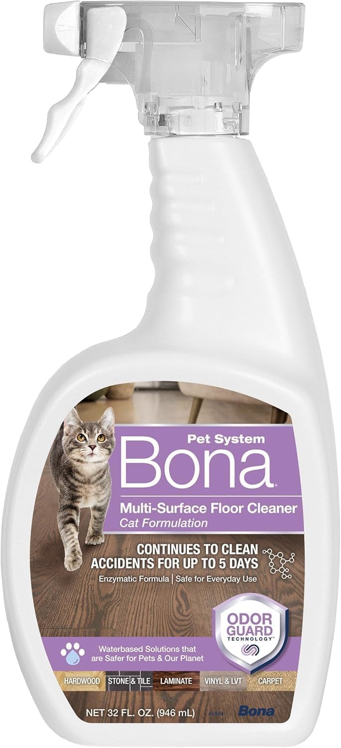 Bona® Pet System Multi-Surface Floor Cleaner Refill, Cat Formulation 128oz