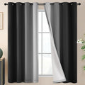 SimpleHome Ombre 100% Blackout Curtains by SimpleHome
