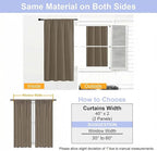 Simplebrand Ava Latte Blackout Curtains - Image 9