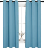 NICETOWN Thermal Insulated Curtains Blackout Draperies, Window Treatment Solid - Image 4
